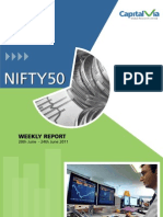 Nifty 50 Reports for the Week (20th - 24th June '11)