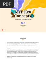 Myp Lesson Plan Template | PDF | Lesson Plan | Applied Psychology
