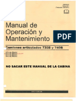 Manual de Operación 740B