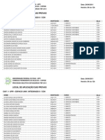 Processo Seletivo Estagiários TRF 2011