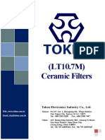 (LT10.7M) Ceramic Filters: Token Electronics Industry Co., LTD
