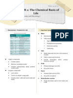 Chapter 2 - The Chemical Basis of Life