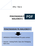 Pencemaran PB Malioboro PPU TM 4
