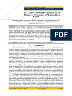 The Impactof Role Conflict and Work Environment On Job Satisfaction and Employee Performance Atpt Alpha Sistem Kreasi