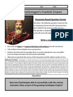 DBQ FOCUS: Charlemagne's Frankish Empire: Document-Based Question Format