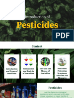 Introduction of Pesticides, Types and Formulation