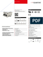 Filtro FN332Z 10 05 Schaffner 217 0735