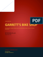 Garrett'S Bike Shop: Business Plan