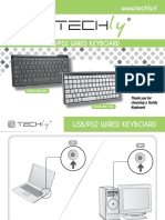 Keyboard - Manuale Istruzione Idata Kb-100bk