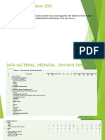 Pengisian Data Maternal Neonatal Tahun 2021