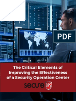 Critical Elements of Improving Effectiveness of SOC v2