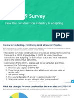 COVID-19 Survey: How The Construction Industry Is Adapting
