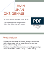 Pemenuhan Kebutuhan Oksigen