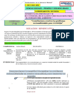 Experiencia de Aprendizaje 4 - Ciencias Sociales - Actividad 03 - 1ero y 2do Grado - 2022 - 00001