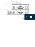 Date Sheet Terminal Spring 10