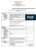 Cot Lesson Plan Science 4 Quarter 4