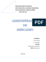 Administracion de Mercadeo, Gloasario