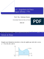 Cálculo II - Integral definida e TFC