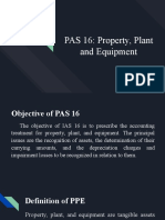PAS 16: Property, Plant and Equipment
