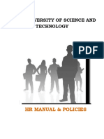 HR Manual - Mody University