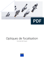 TRUMPF Technical Data Sheet Optiques de Focalisation