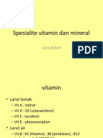 Spesialite Vitamin Dan Mineral