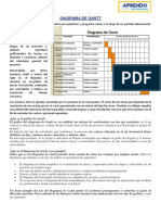 Diagrama de Gantt: Herramienta para planificar y controlar proyectos