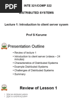 Lecture 2 Introduction To Client Server Computing