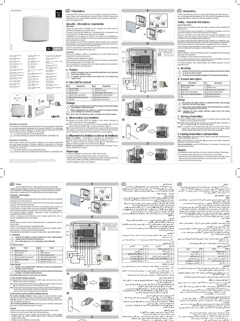 Leaf5061536a Rts Receiver Dry Contact Ig | PDF | Télécommunications ...
