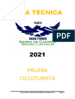 Guia Tecnica Gran Fondo Sierra de Cazorla Castellano 2021