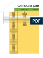 Controle de Baterias