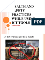 4 Health and Safety Practices While Using ICT Tools Health and Safety