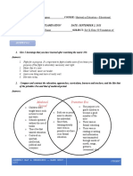 Education Philosophy & History Exam Answers