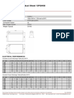 Product Sheet 12FGH50: Technical Data