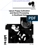 Opium Poppy' Cultivation and Heroin Processing in Southeast Asia