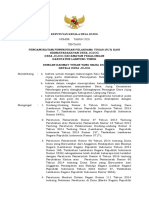 Contoh Format SK PLT Sekretaris Desa 2019 Terbaru