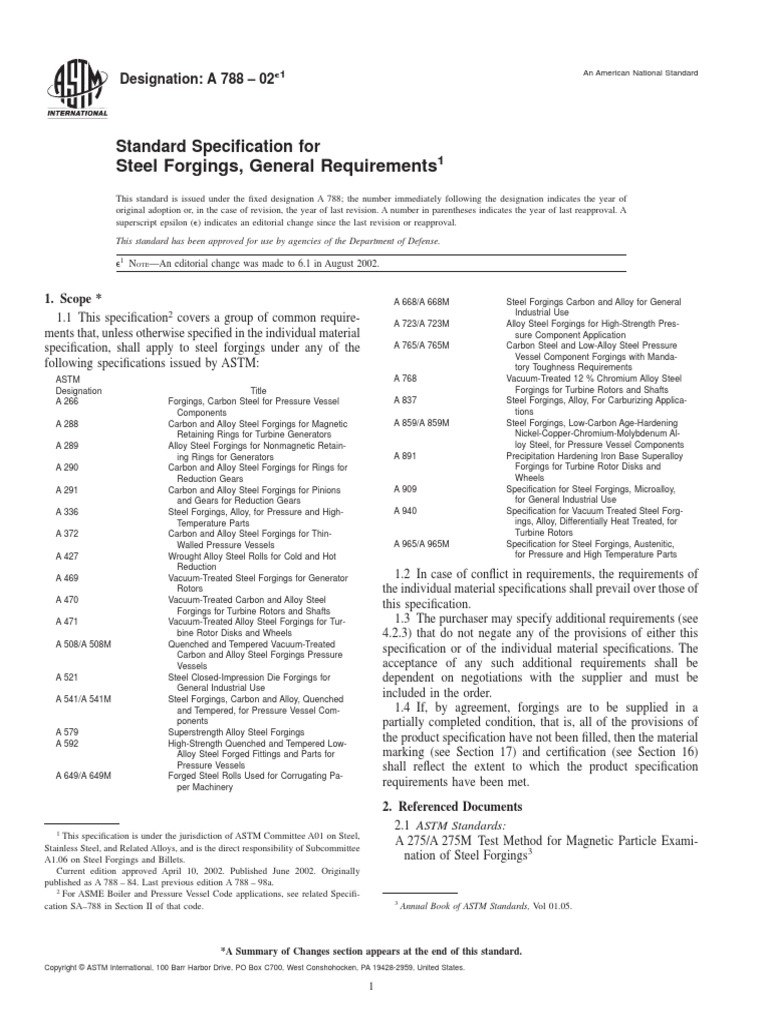 Astm A788 Pdf Steel Heat Treating