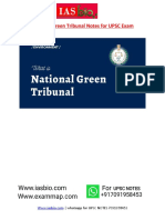 National Green Tribunal Notes For UPSC Exam