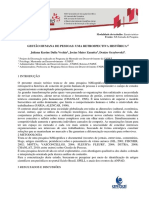 Gestão humana: retrospectiva histórica