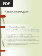 What Is Software Quality