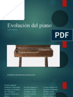 Evolución Del Piano