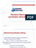 Shaker Selection Basics