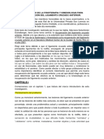 Resumen Uso de La Fisioterapia y Kinesiologia para Recuperación Del Ligamento Cruzado Anterior