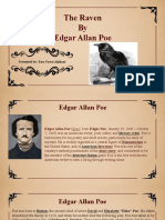 The Raven by Edgar Allan Poe: Presented By: Esra Fawzi Aljihani