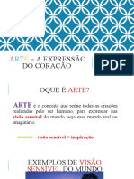 ARTES - A Expressão Do Coração