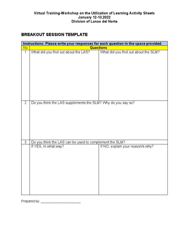 Workshop 1 Template | PDF | Career & Growth | Business