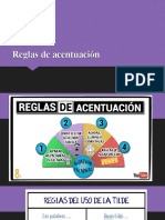 Reglas de Acentuación