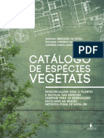 Catálogo de Espécies Vegetais