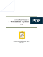 Manual de Operacion Comisaria de La Policía Preventiva Municipal