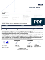 Reporte de Análisis Clínico (M061221-00436) Luis Andres Navarrete Duran